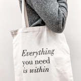 Natural Cotton Tote Bag