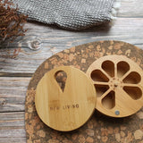Bamboo Pill Box