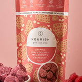 Organic Raspberry Coconut Macaroons (110gm)