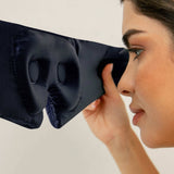 Midnight Blue Eyelash Protecting Sleep Mask